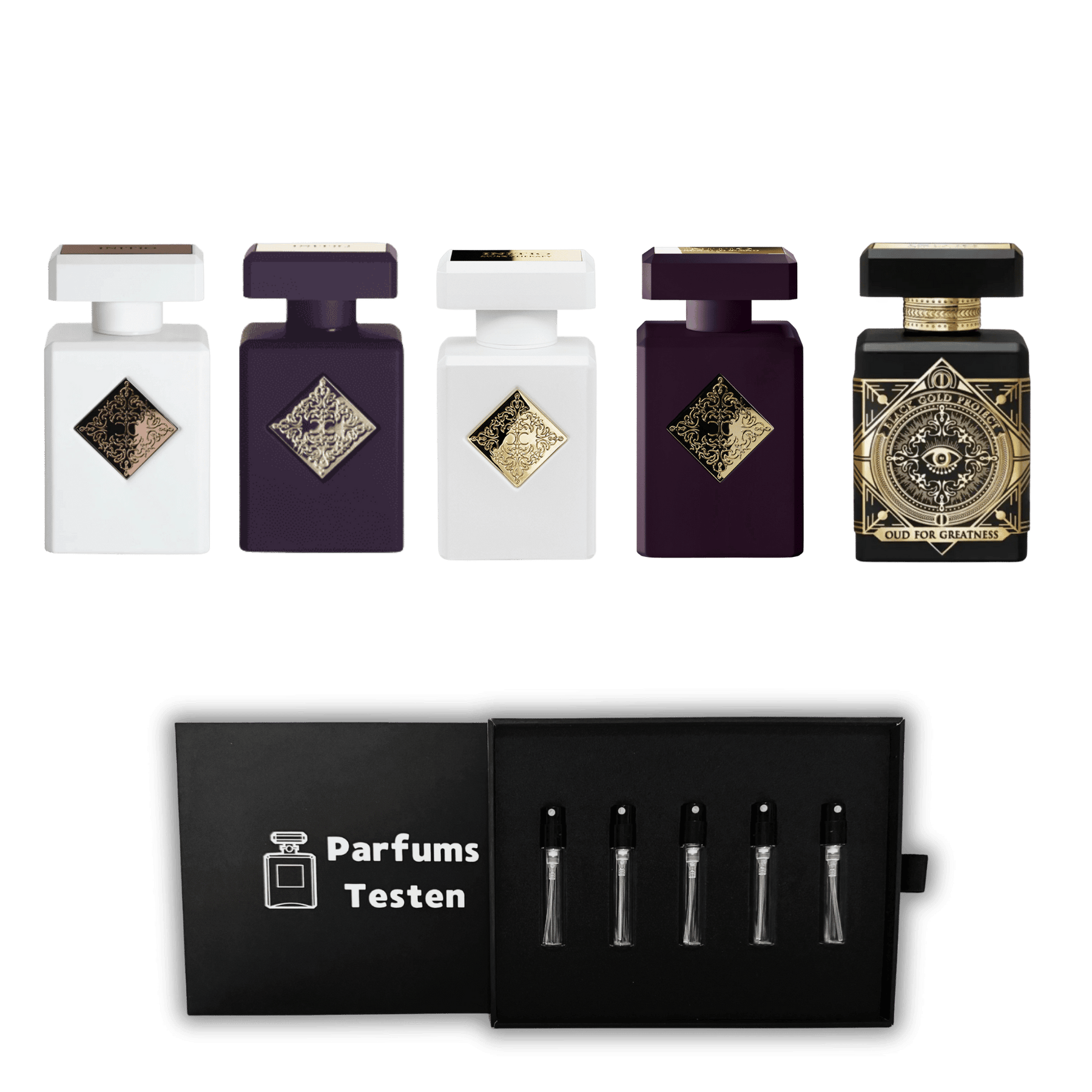 Initio Sample Set Initio Sample Set – Parfums Testen